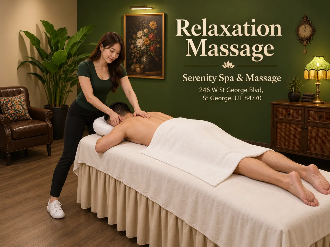 Relaxation Massage in St George, UT at Serenity Spa & Massage