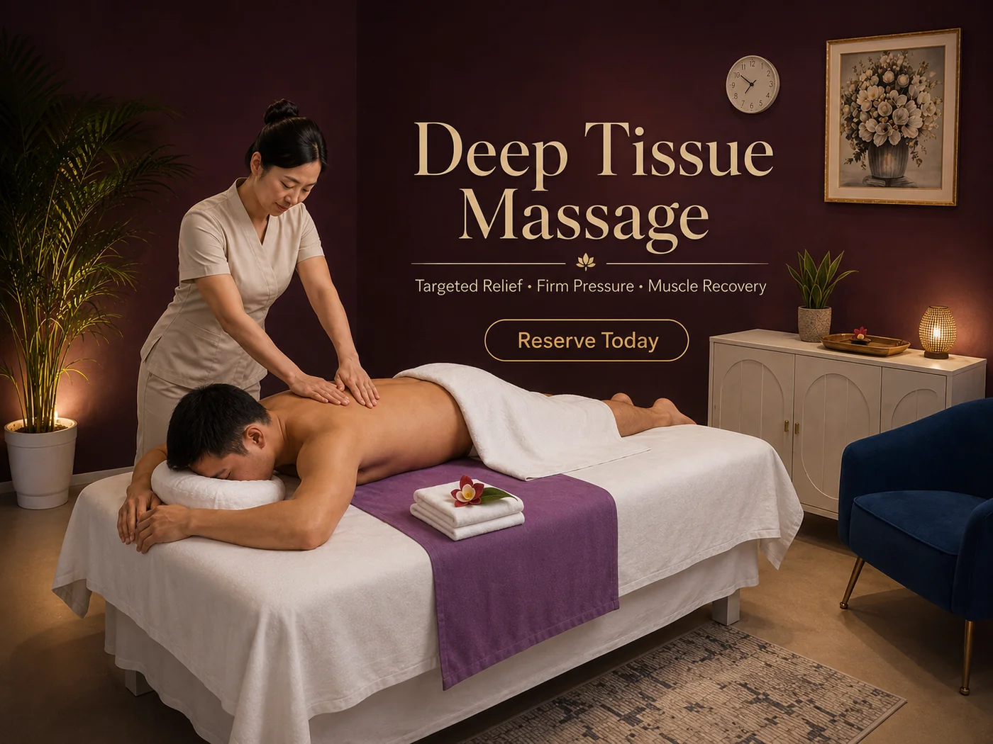 Massage staff