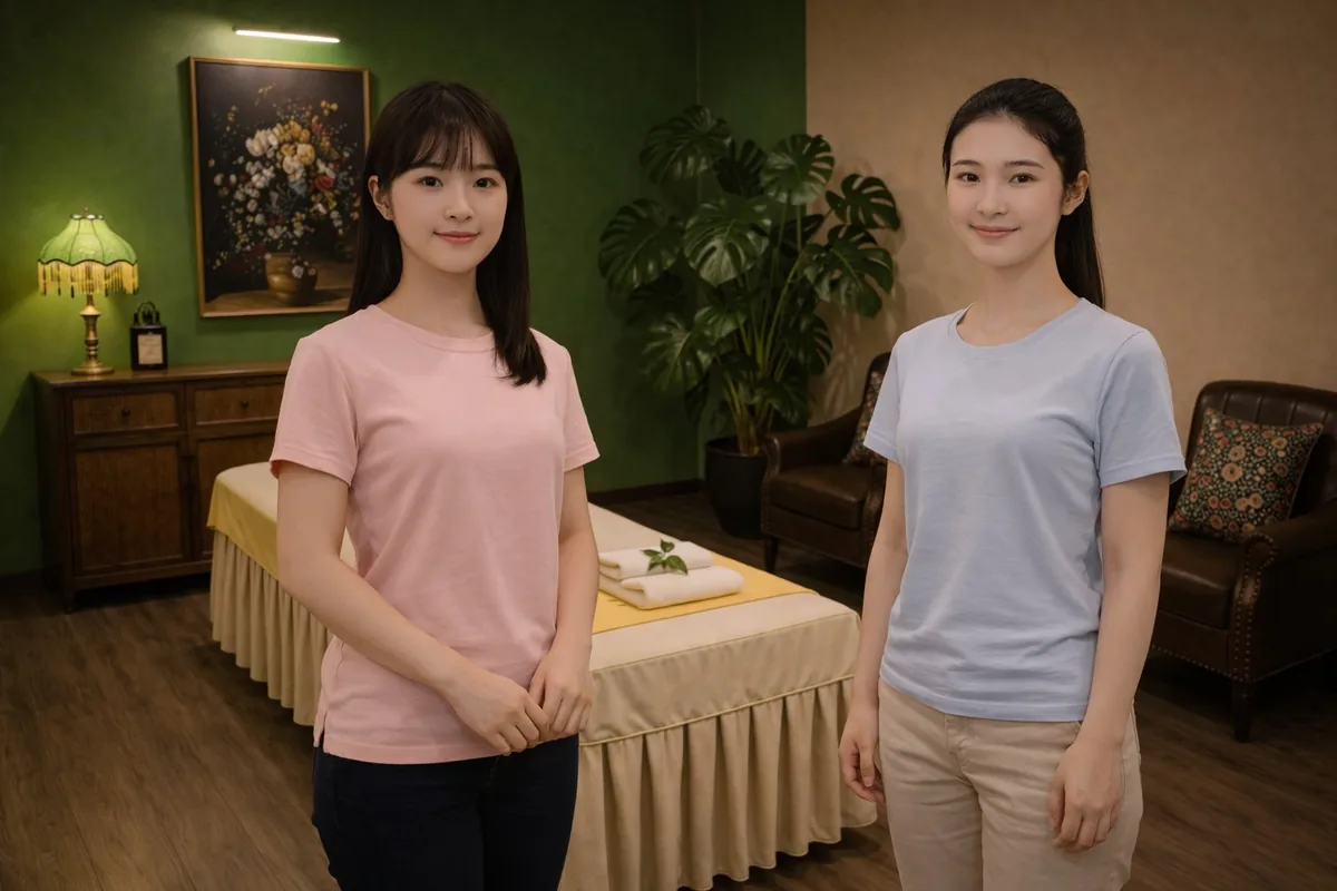 Serenity Spa & Massage therapist standing